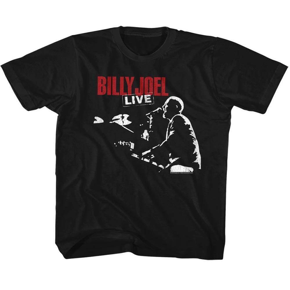 Billy Joel 81 Tour Black T Shirt